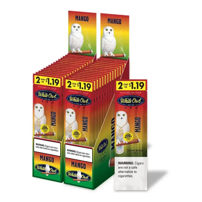 WHITE OWL (Mango)