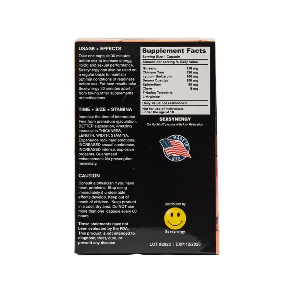 SEXSYNERGY/SUPERCHARGED 30CT