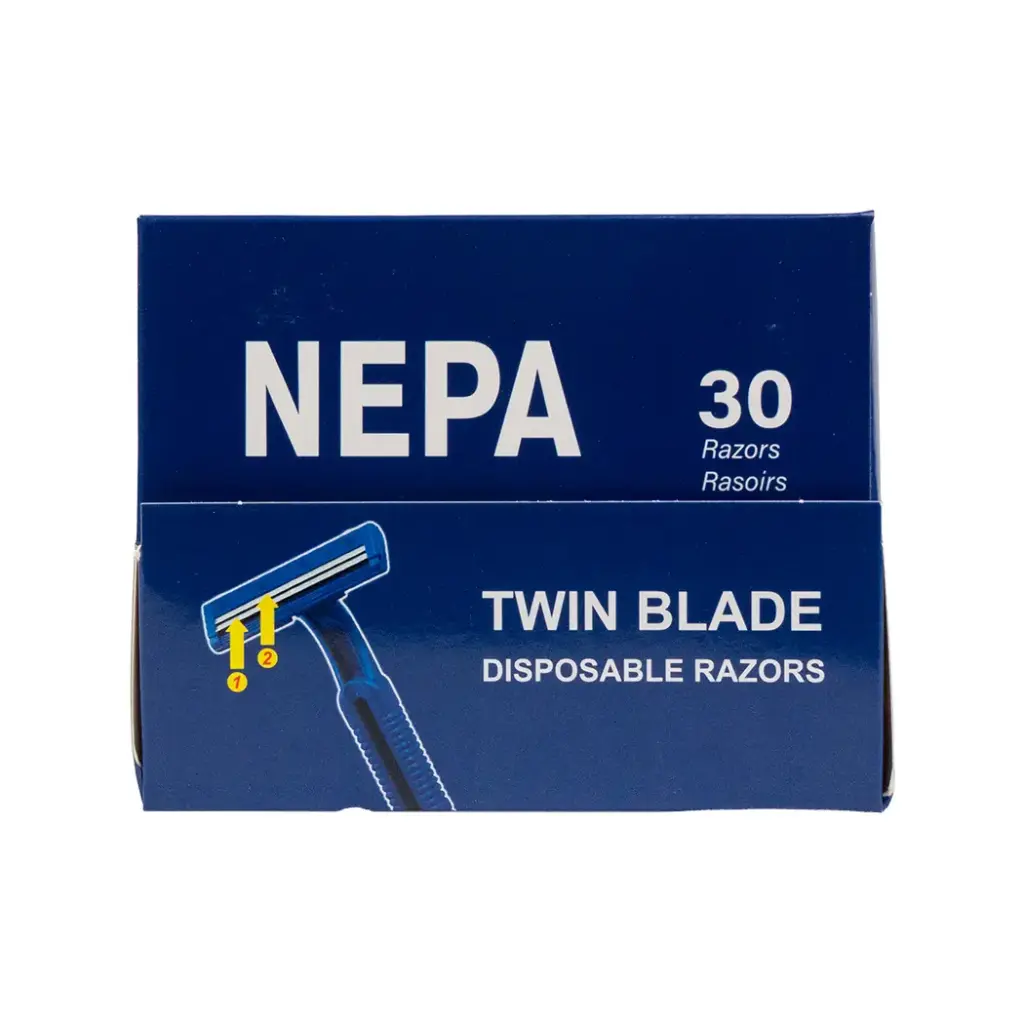 NEPA 30CT RAZOR DISPENSER BOX
