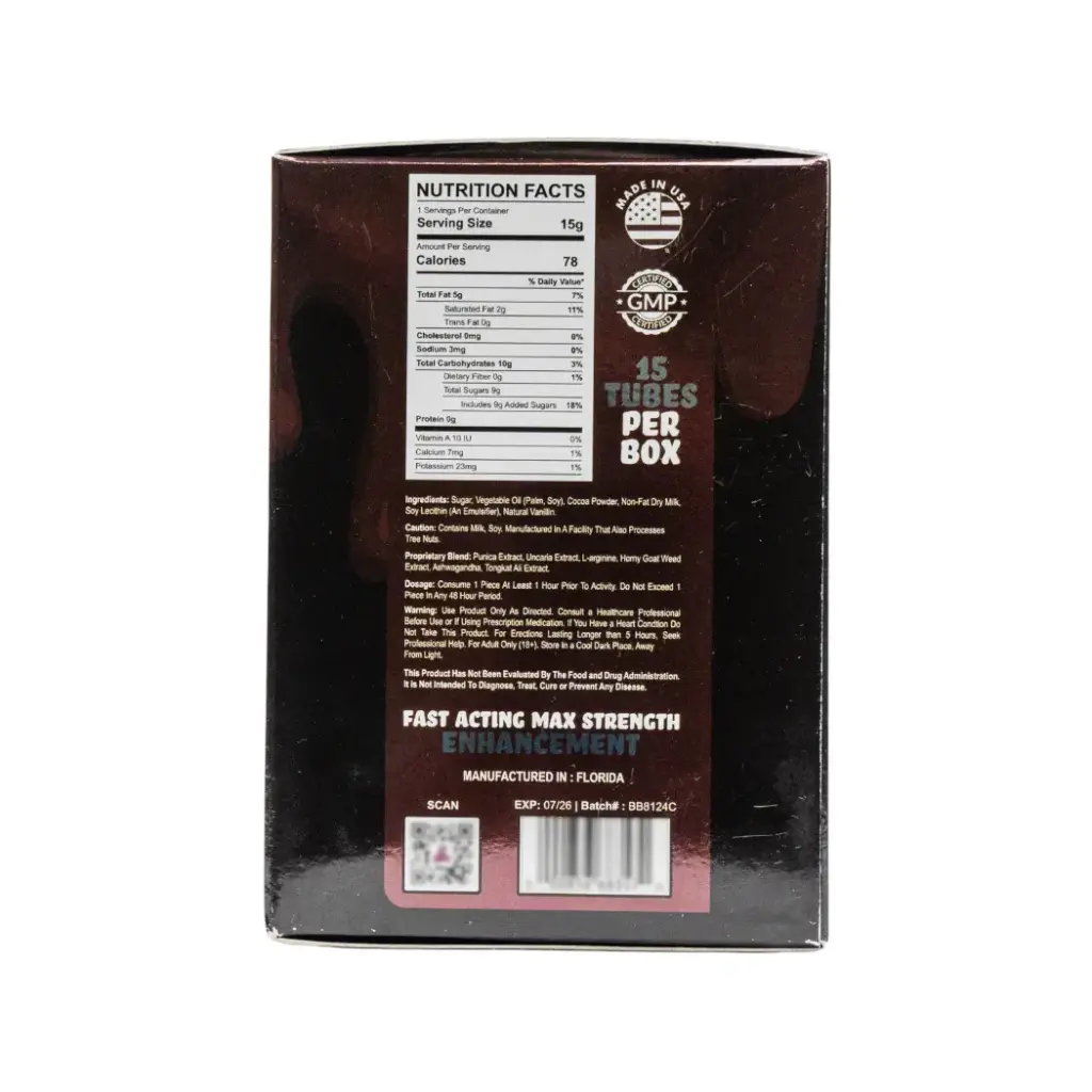 BONER BEARS 15CT-15GM TUBES PER BOX CHOCOLATE 