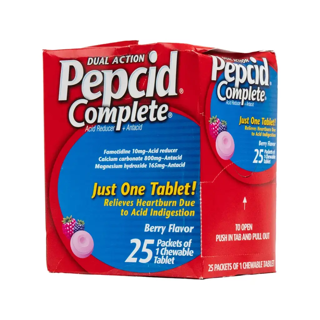 PEPCID COMPLETE DISPENSER 25 X 1'S