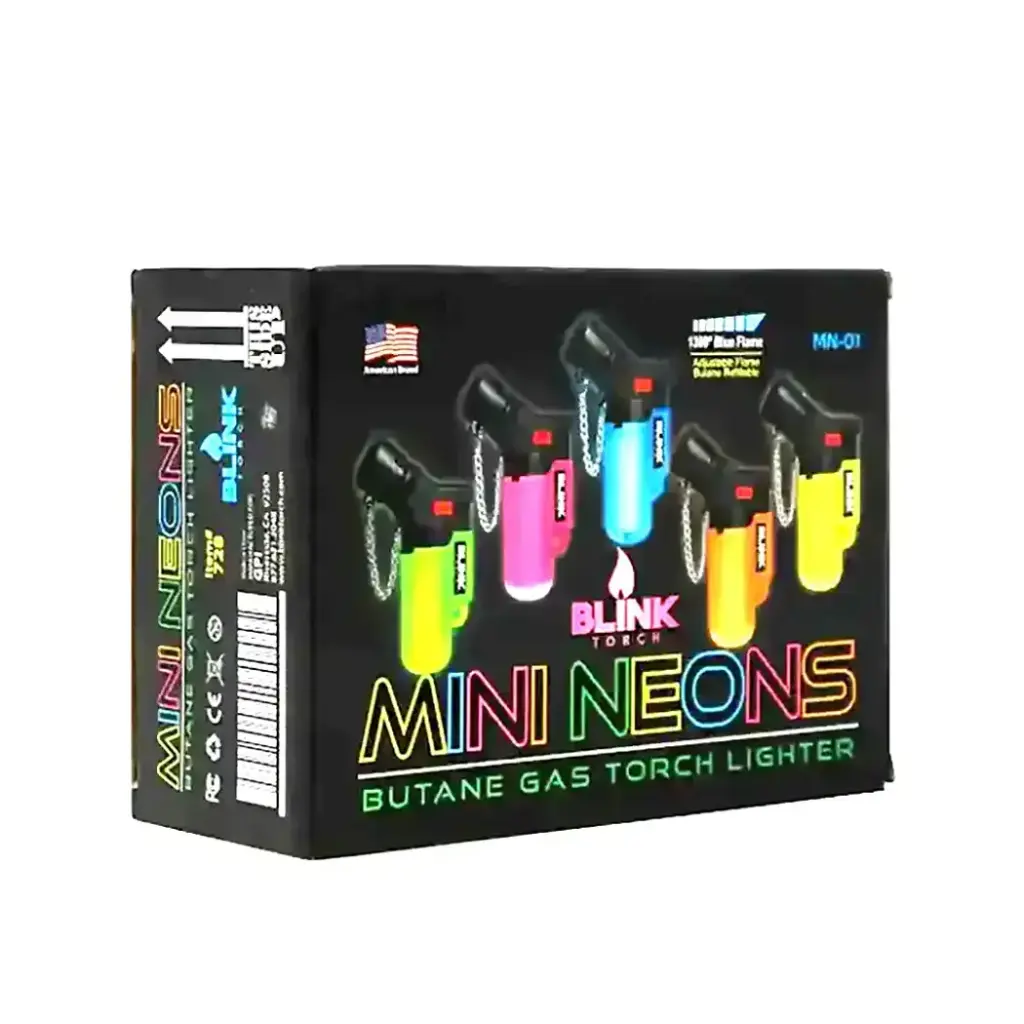BLINK 20CT MINI NEON TORCH LIGHTER