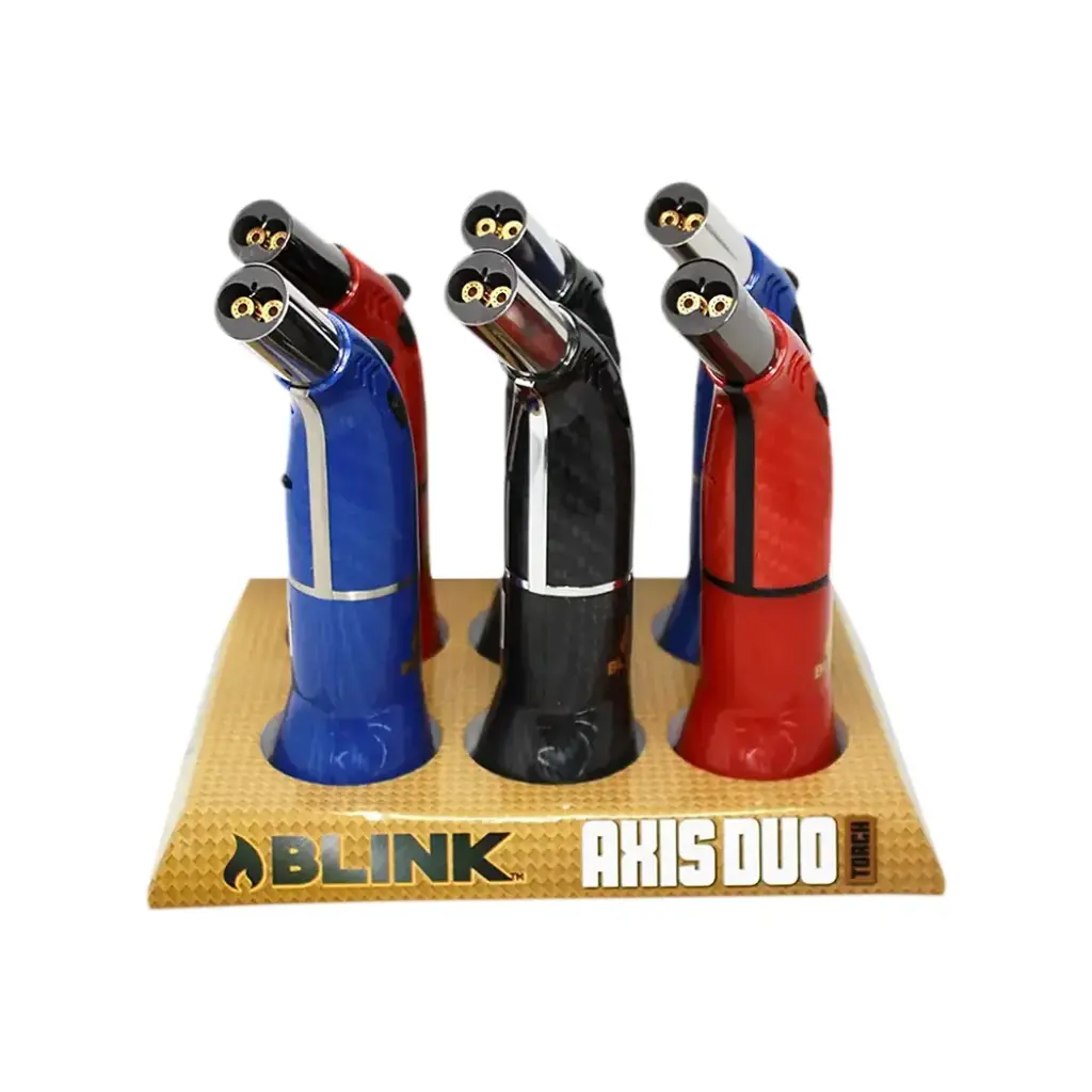 BLINK 6CT AXIS DUO TORCH LIGHTER