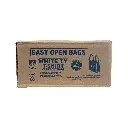 SHOPPING BAG 1/6 WHITE 1000 CT (PREMIER)