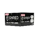 SHRED MASTER 12PK-60MM HEMP GRINDER 2PC MAGNET PASTEL COLORS (L-4PC-P)