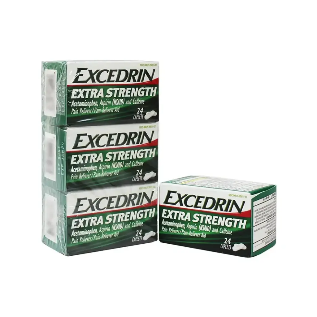 EXCEDRIN 24 CAPLETS