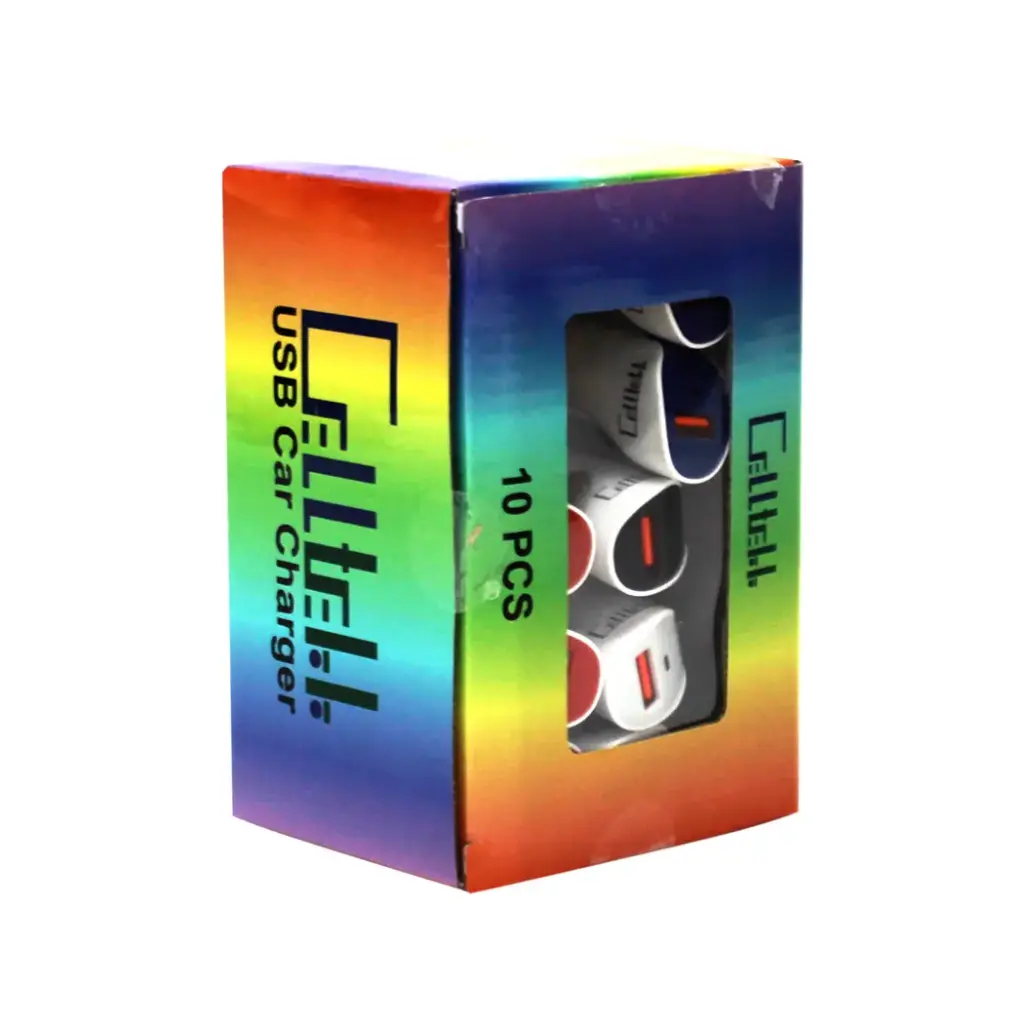 CELL TEKK CAR CHARGER 10CT