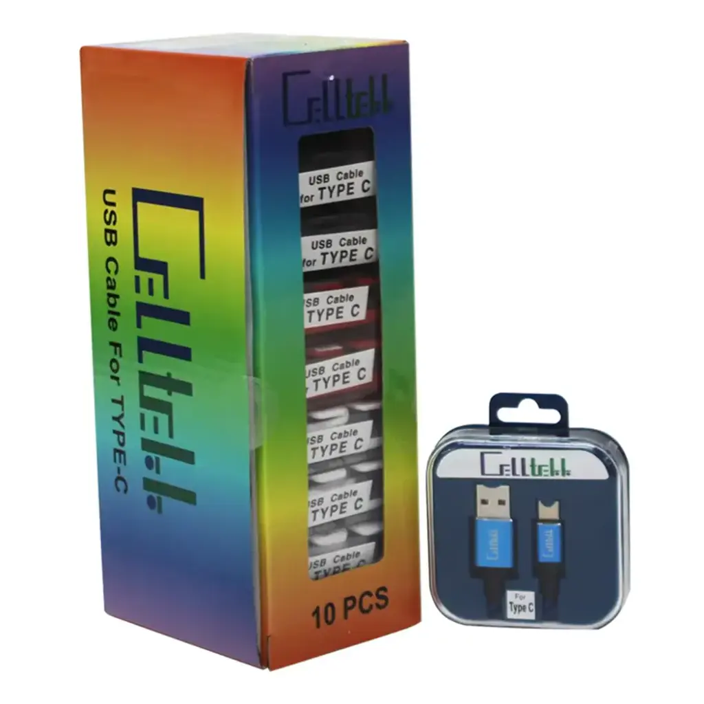 CELL TEKK USB C-TYPE 10CT