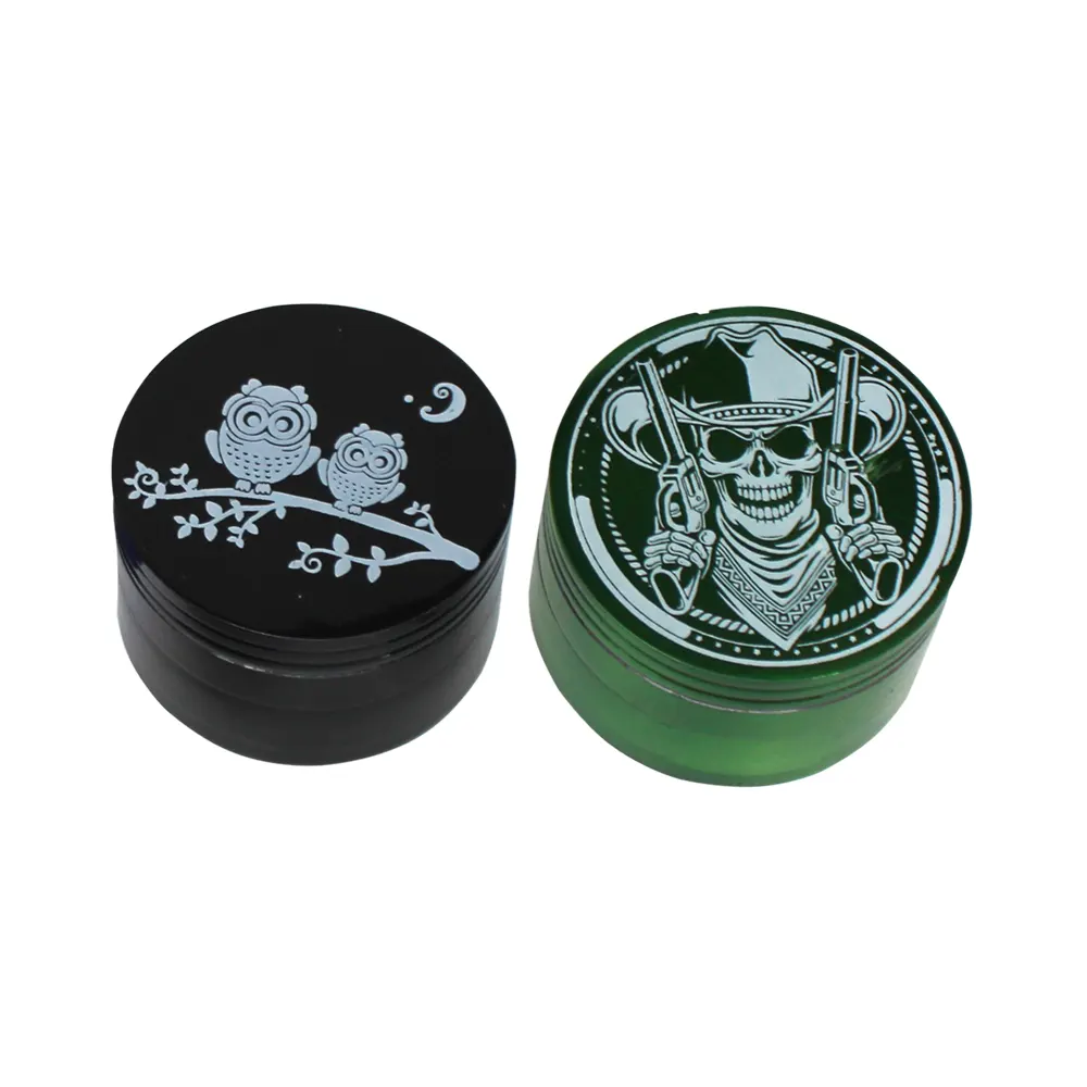 GRINDER 4 PART 63MM MULTI-COLORED STRIPE
