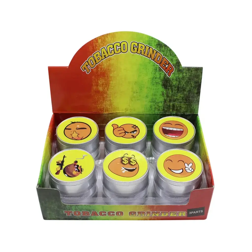 GRINDER (GR041) 3 PARTS ALUMINUM ASSORTED 51MM