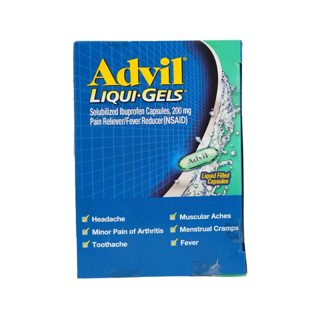 ADVIL LIQUIGEL DISPENSER 25 X 2'S