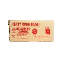 .SHOPPING BAG 1/6 BLACK 1000 CT