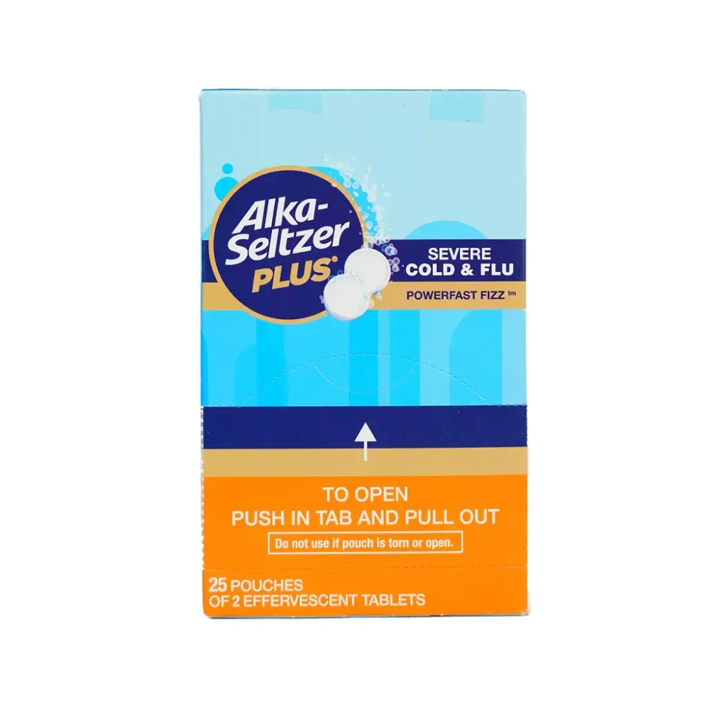 ALKA-SELTZER PLUS DISPENSER 25 X 2'S
