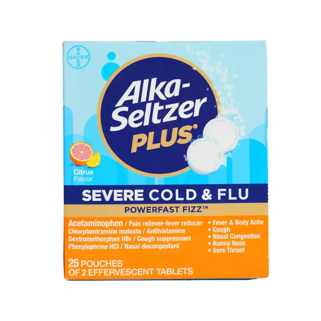 ALKA-SELTZER PLUS DISPENSER 25 X 2'S