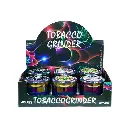 GRINDER (GR158-63WRB) 4 PARTS RAINBOW COLOR 3D PATTERN 63MM