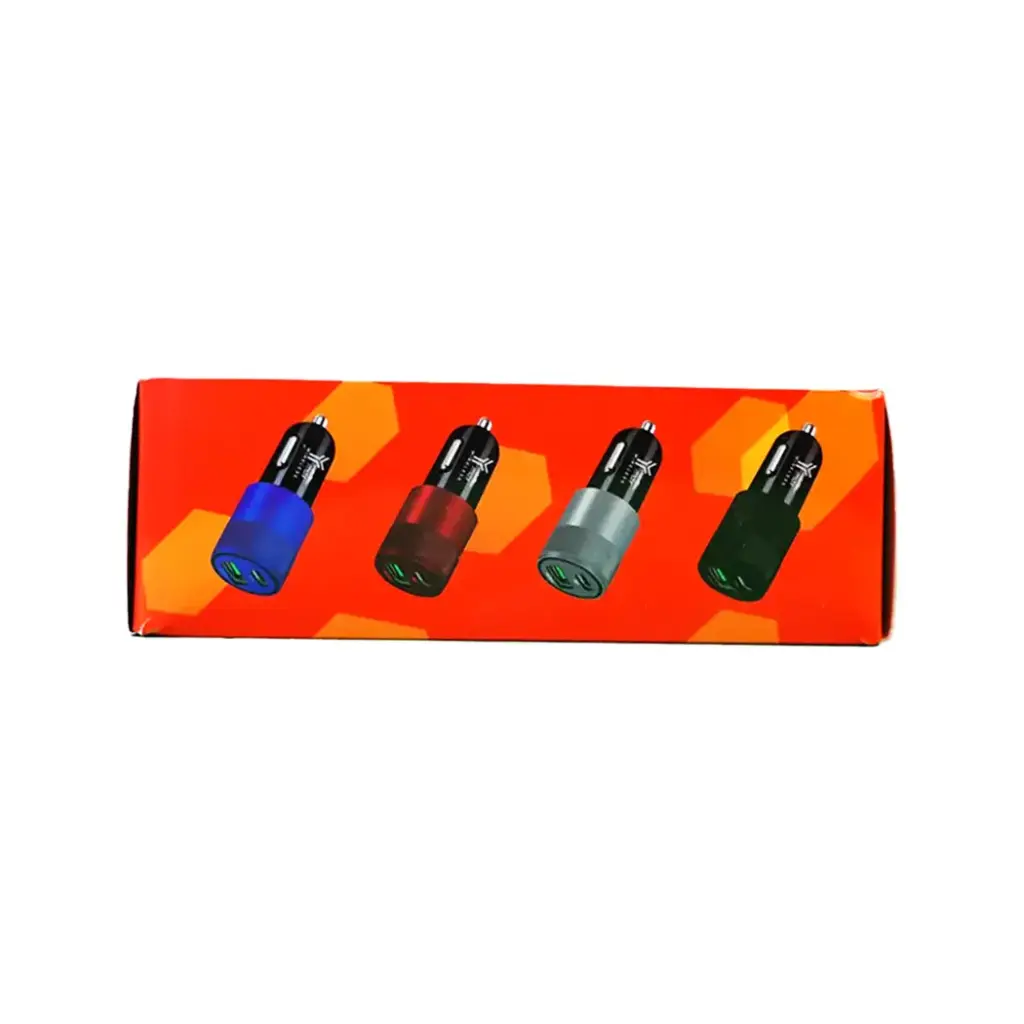 Y-MAX AUTO ADAPTOR (C AND USB 3.1AMP) BOX 1CT