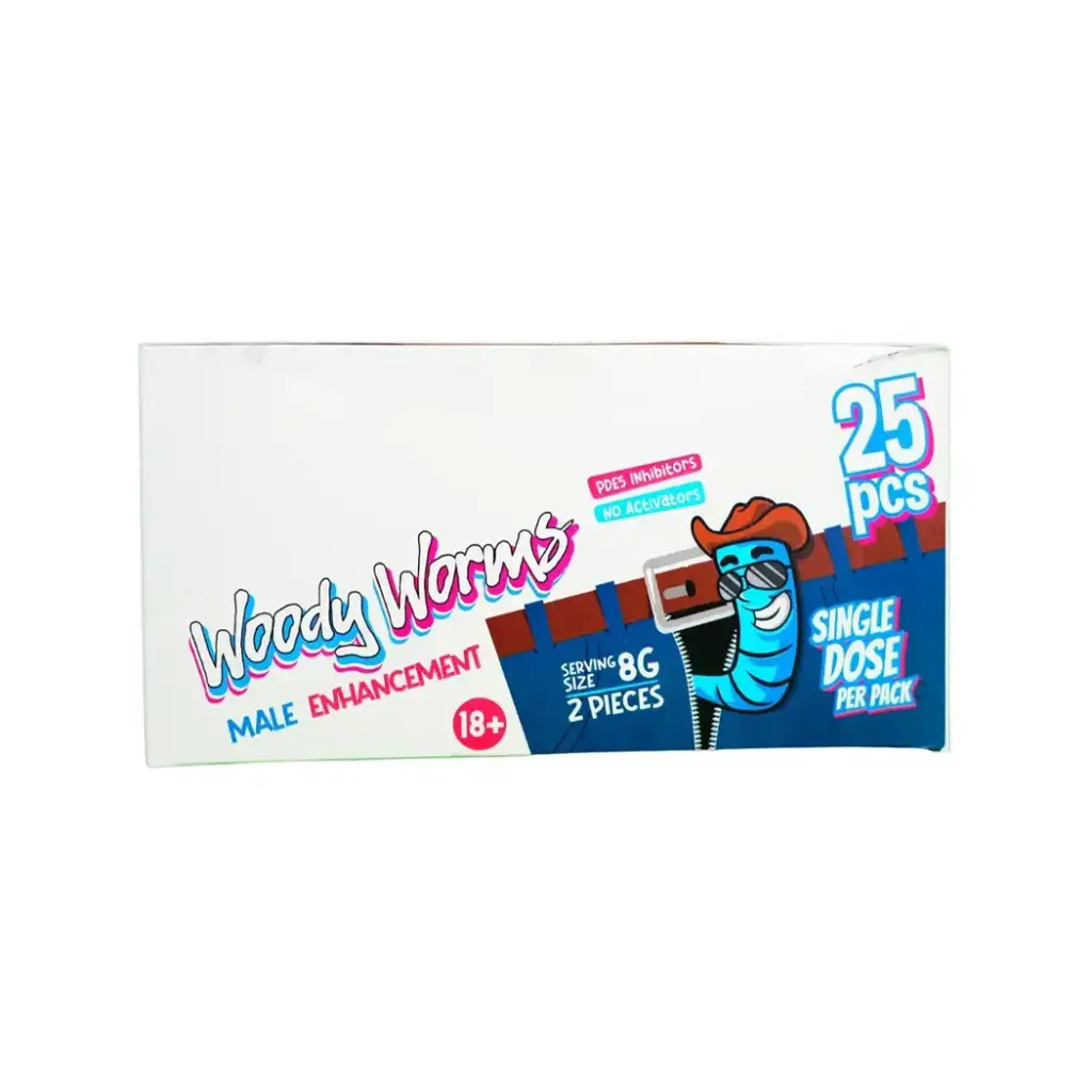 WOODY WORMS 25 PACKS