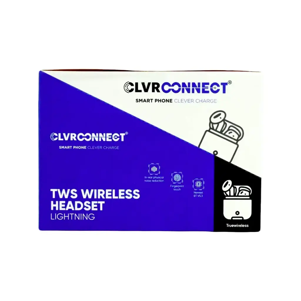 CLVR CONNECT TWS WIRELESS HEADSET 4CT