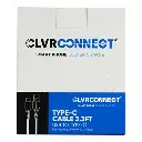 CLVR CONNECT TYPE C CABLE 3.3FT 6CT
