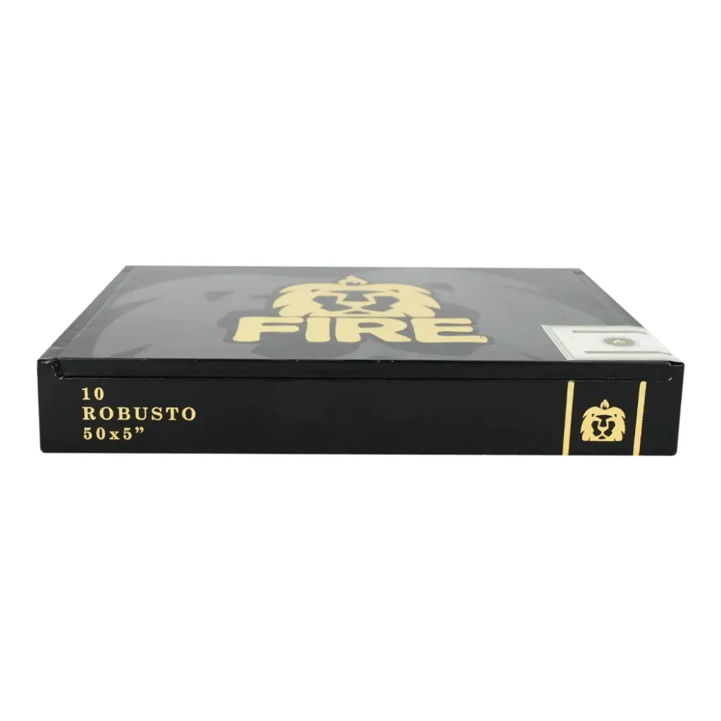 FIRE PREMIUM CIGAR ROBUSTO BLACK LEBEL 10CT 