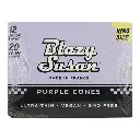 BLAZY CONE PURPLE KING SIZE 12 PACKS PER BOX