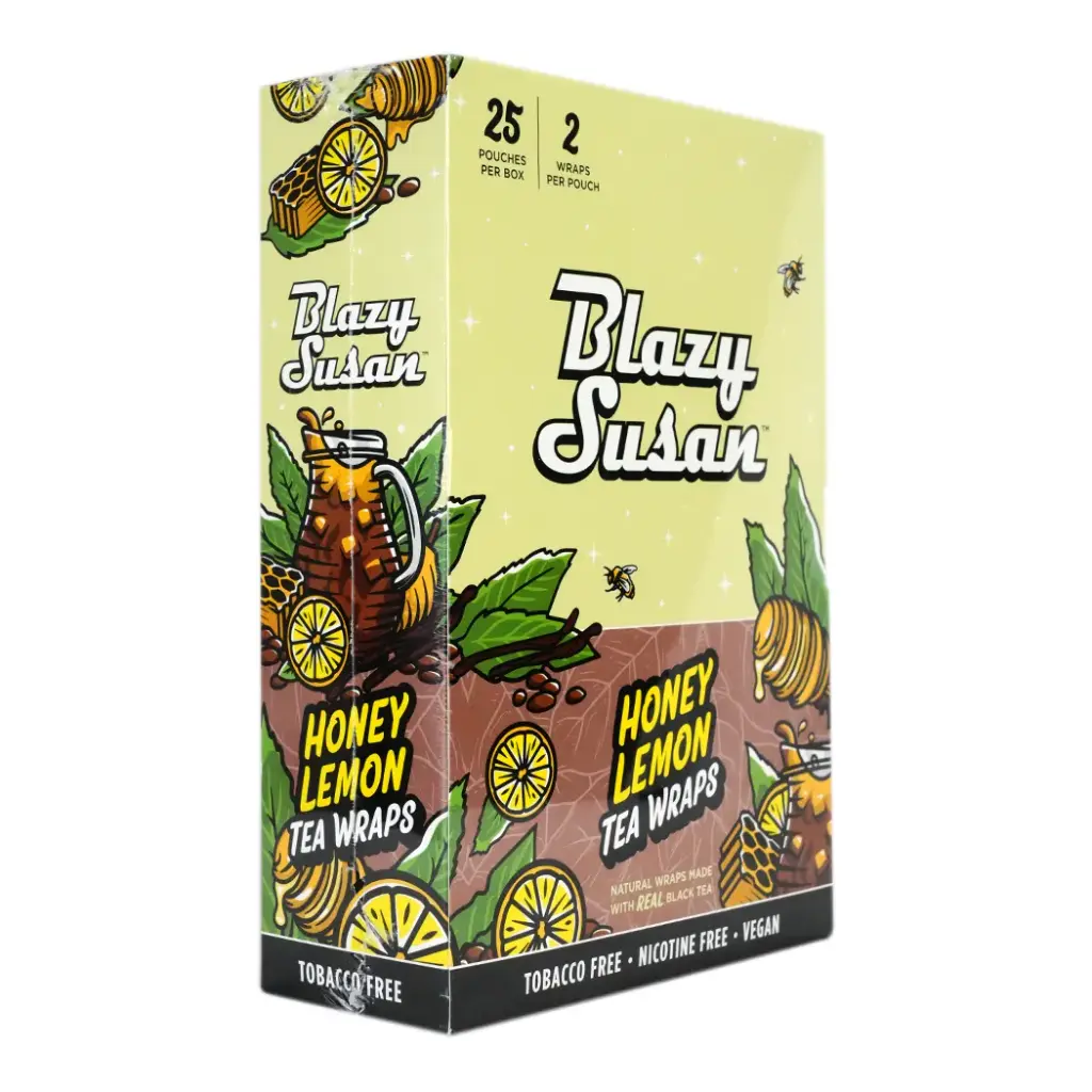 BLAZY WRAP HONEY LEMON TEA LEAF 2-25PACK
