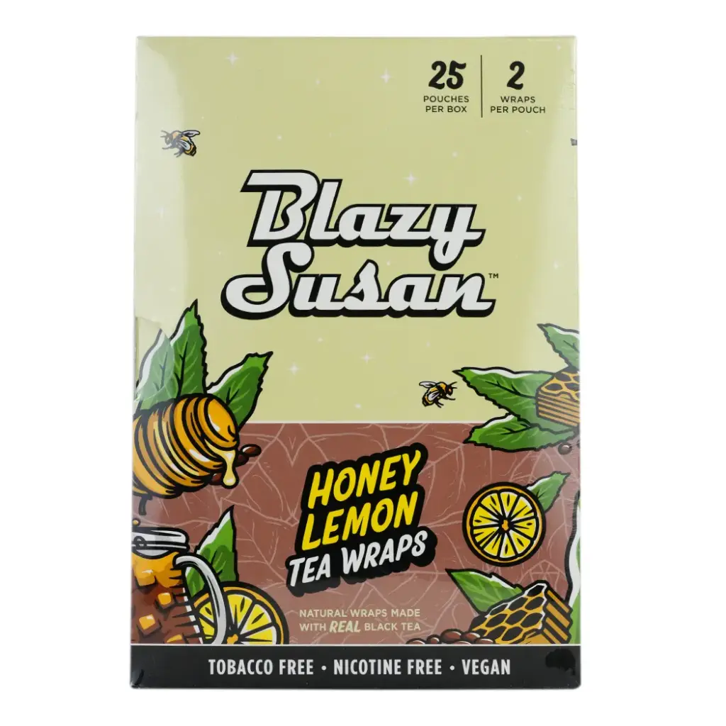 BLAZY WRAP HONEY LEMON TEA LEAF 2-25PACK