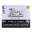 BLAZY CONE PURPLE 1 1/4 12 PACKS PER BOX