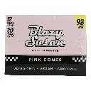 BLAZY CONE PINK 98MM 12 PACKS PER BOX