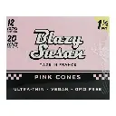 BLAZY CONE PINK 1 1/4 12 PACKS PER BOX