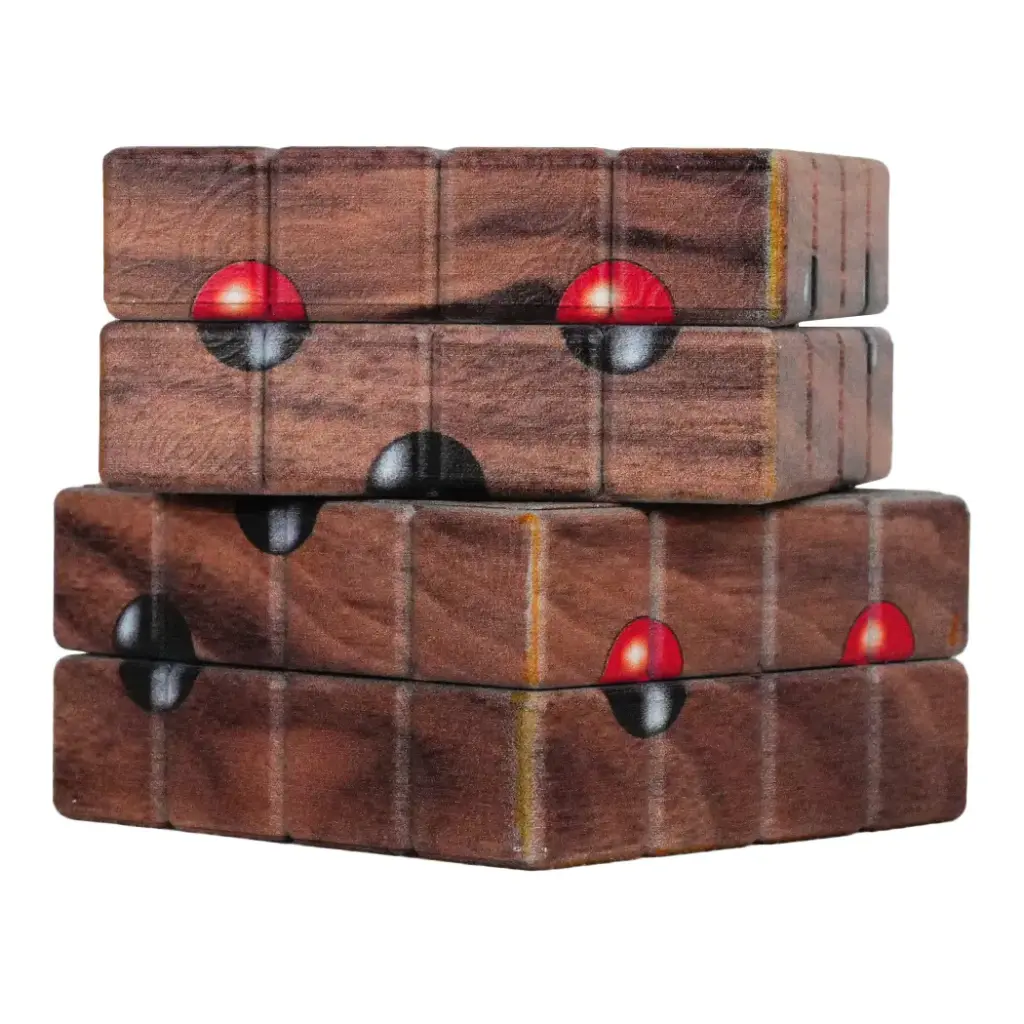 GRINDER 58MM 4 PARTS CUBE 1CT (GR219)