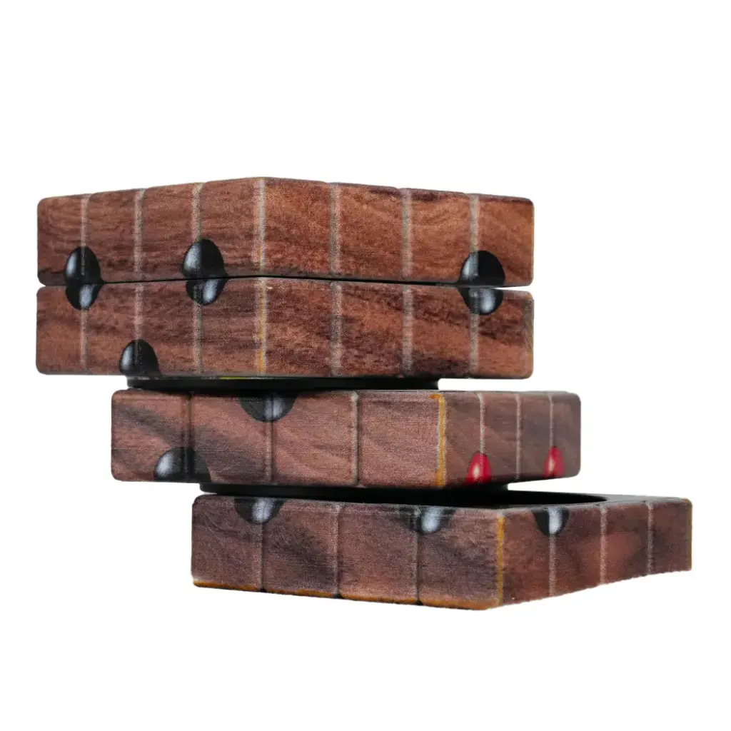 GRINDER 58MM 4 PARTS CUBE 1CT (GR219)