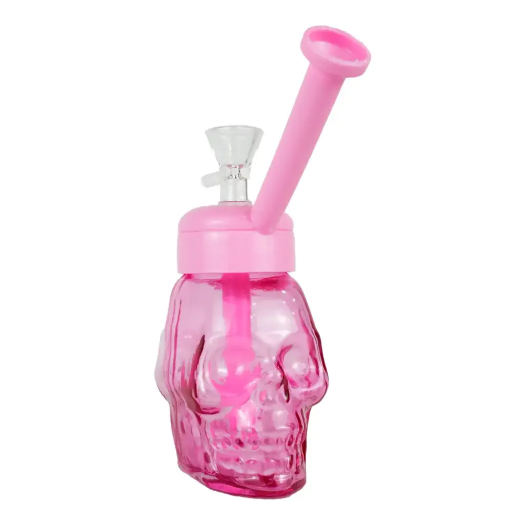WATER DOUBLE SIDED SKULL WATER PIPE