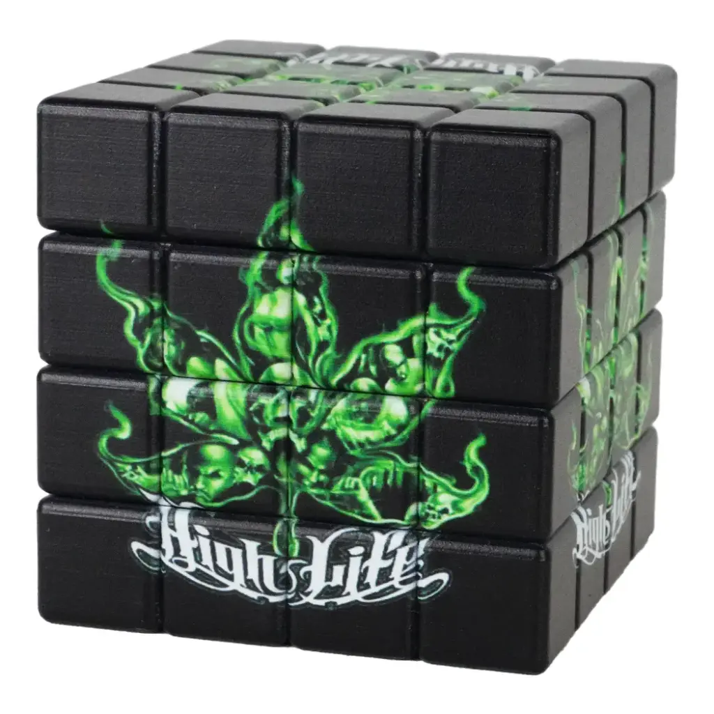 GRINDER RUBIK CUBE LEAF 4 PART