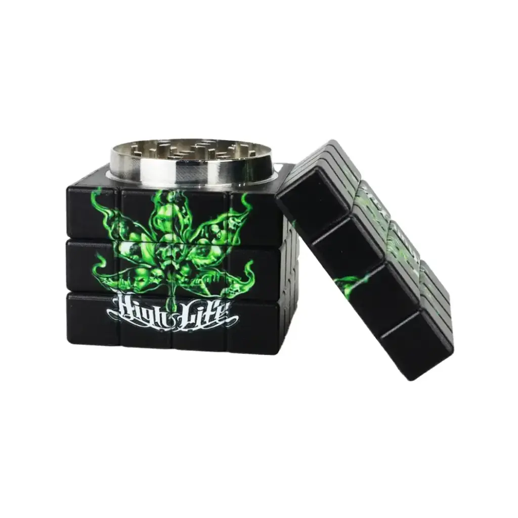 GRINDER RUBIK CUBE LEAF 4 PART