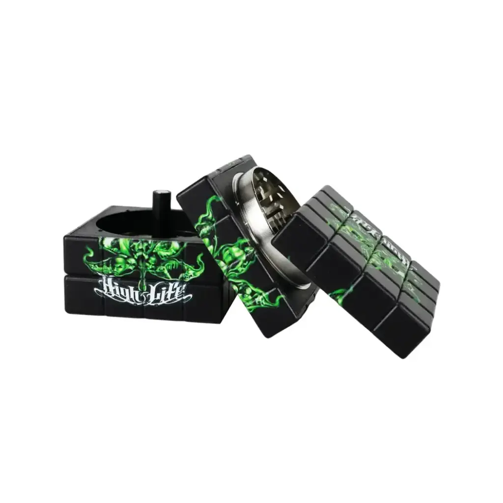 GRINDER RUBIK CUBE LEAF 4 PART