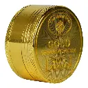 GRINDER (GR076) 50MM 3 PART WITH GOLD COINS