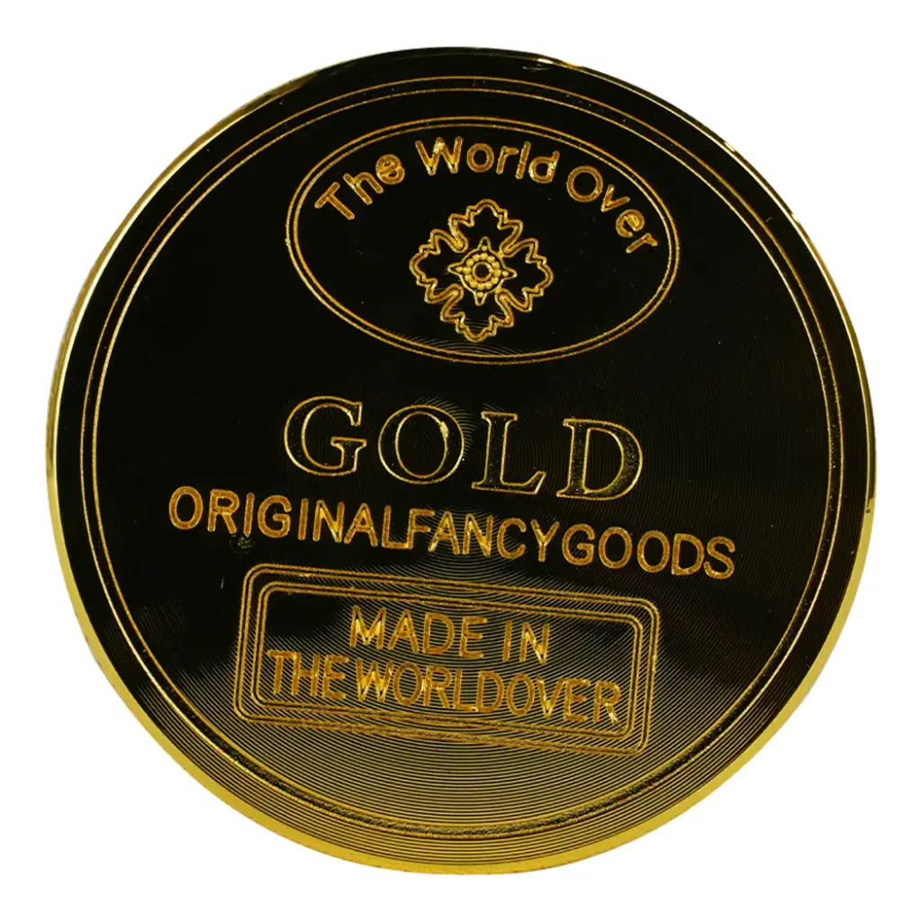 GRINDER (GR076) 50MM 3 PART WITH GOLD COINS