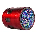 GRINDER 63MM FANCY WITH WINDOW AND LED