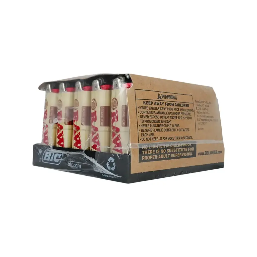 BIC PRINTED 50 CT RAW ORGANIC
