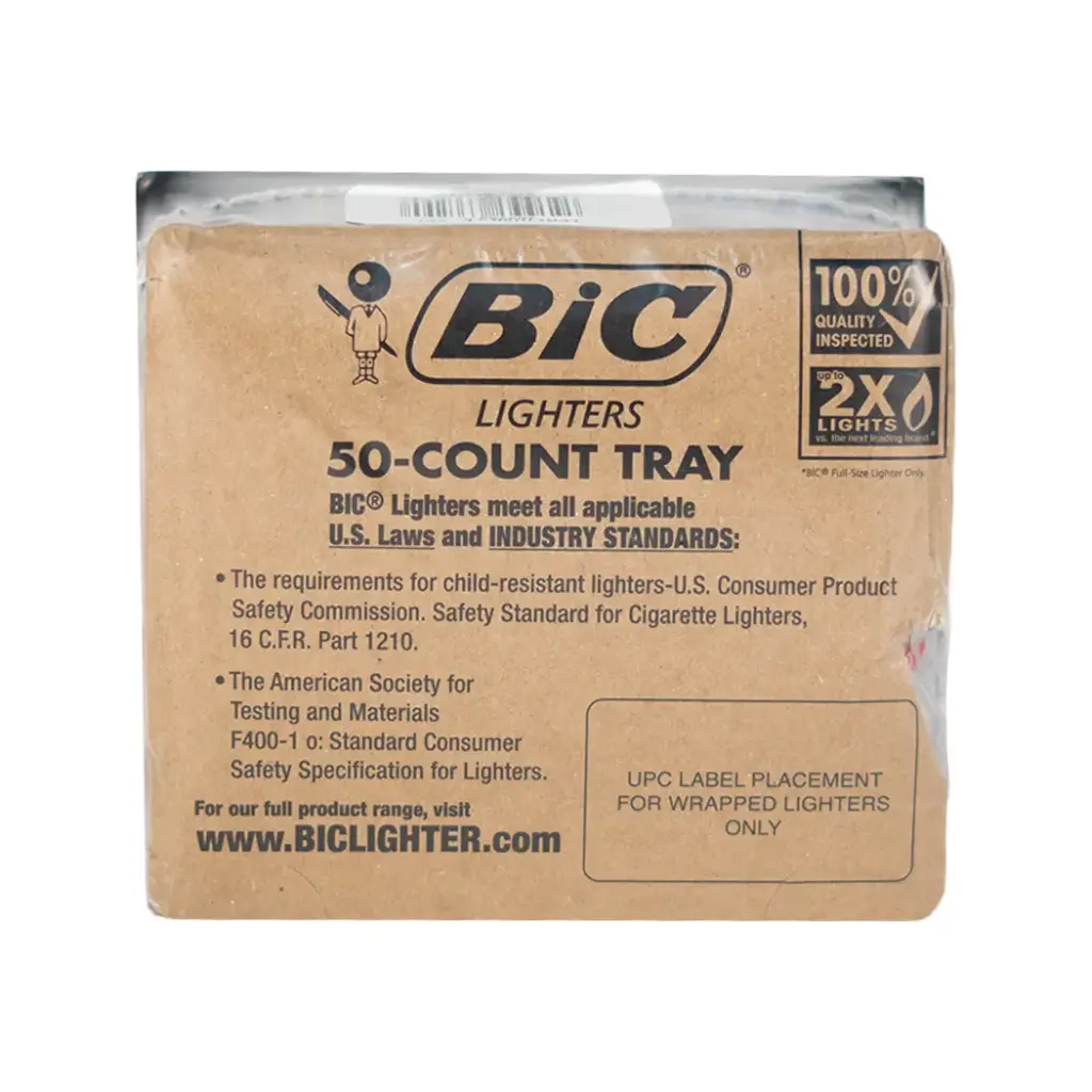 BIC PRINTED 50 CT USO