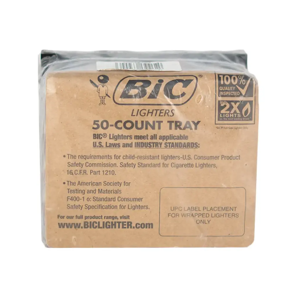 BIC PRINTED 50 CT HIP NATION