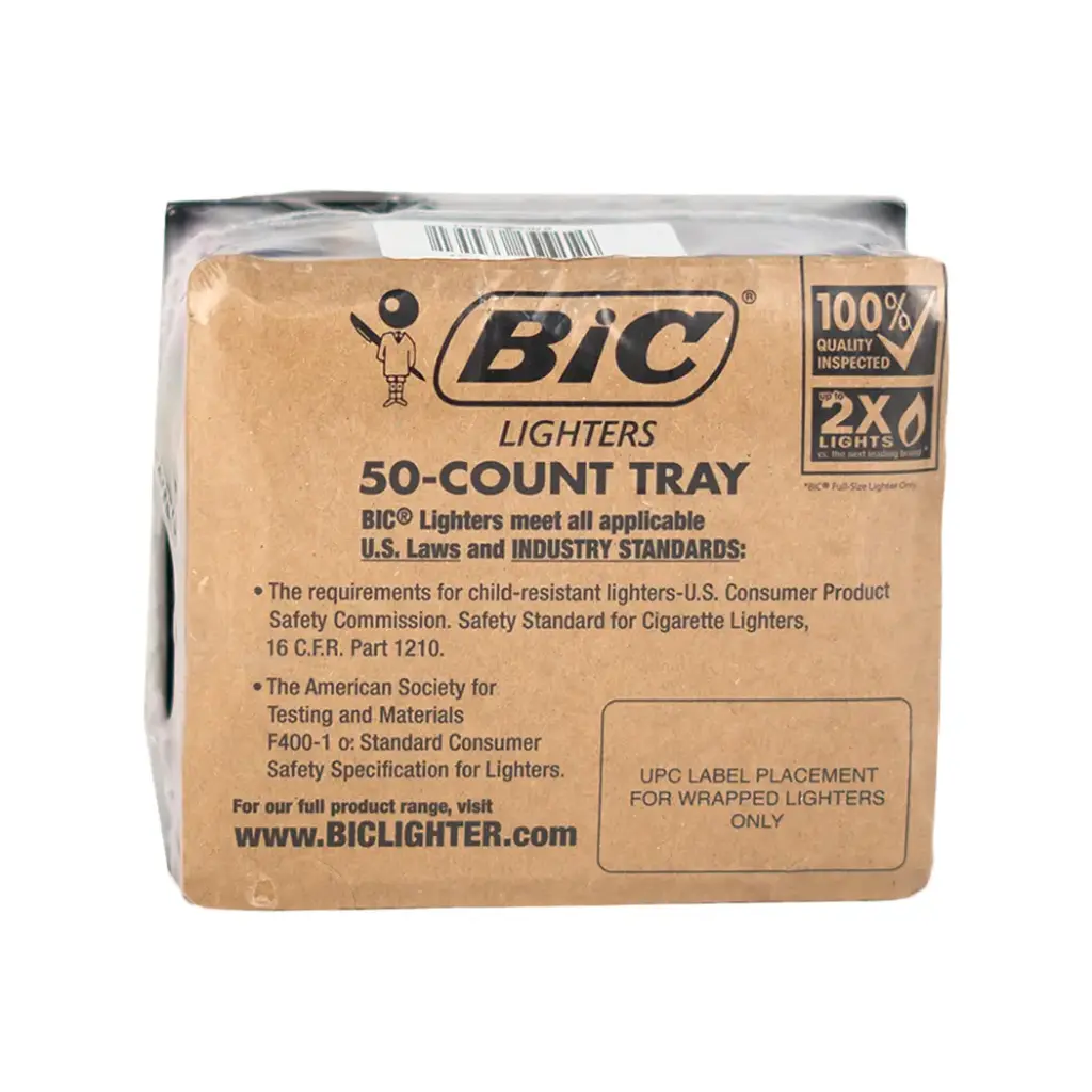BIC PRINTED 50 CT PSYCHEDELIC