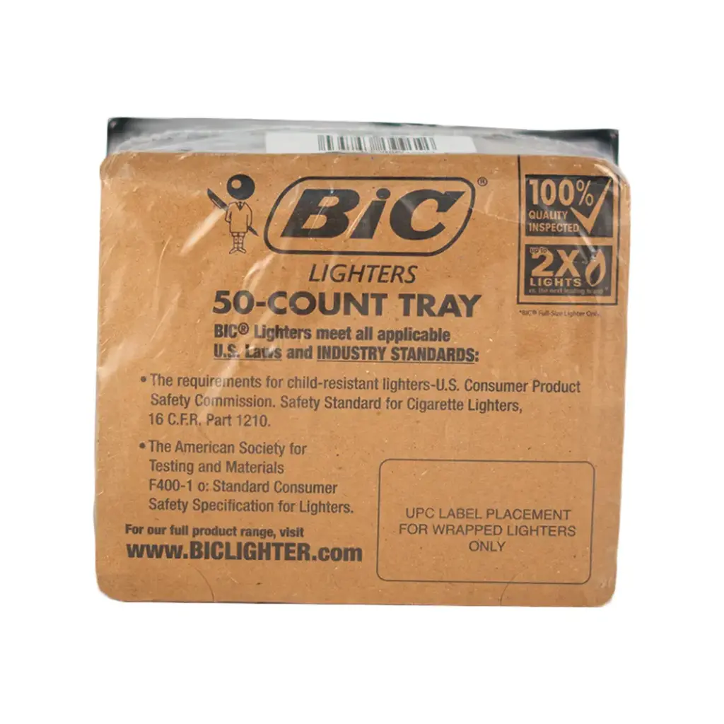 BIC PRINTED 50 CT MARBLE