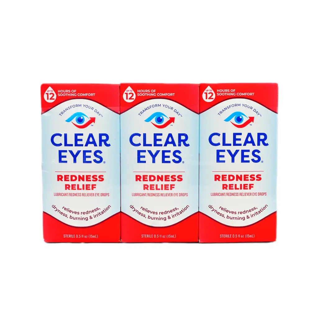 CLEAR EYES 0.5FL OZ - 6CT BOTTLE