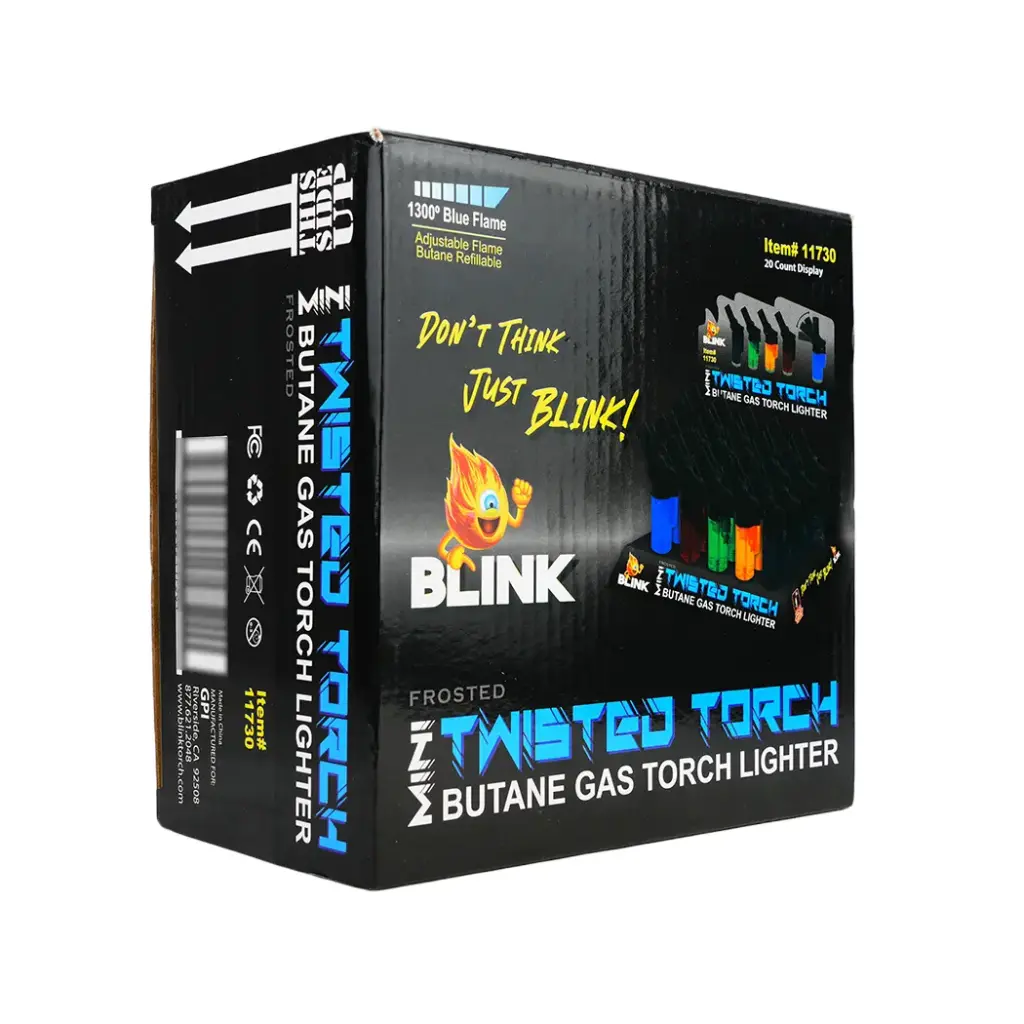 BLINK 20CT MINI FORST TWISTED TORCH LIGHTER