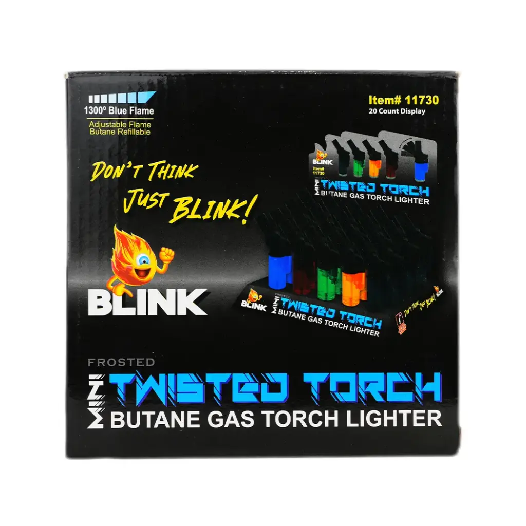 BLINK 20CT MINI FORST TWISTED TORCH LIGHTER