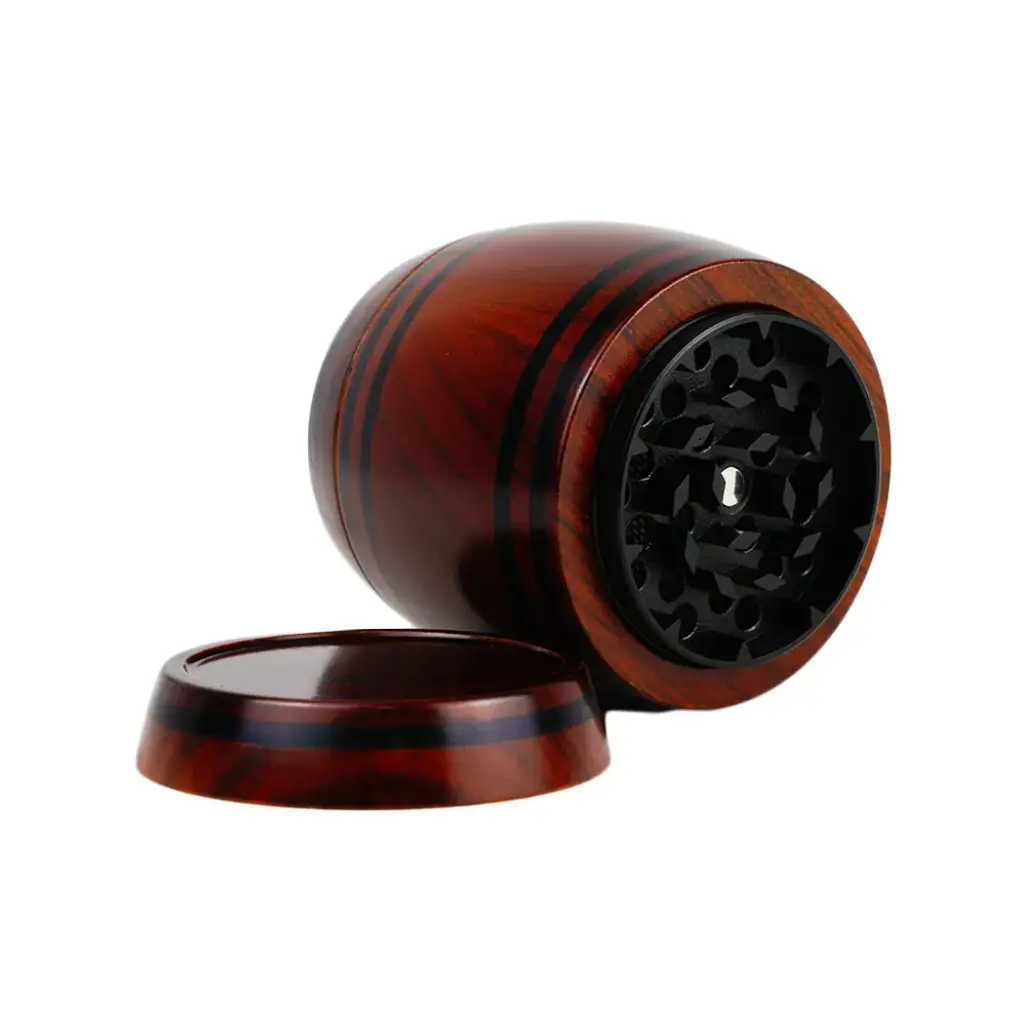 GRINDER 40MM 3 PARTS WOOD FINISH BARREL 1CT (GR307)