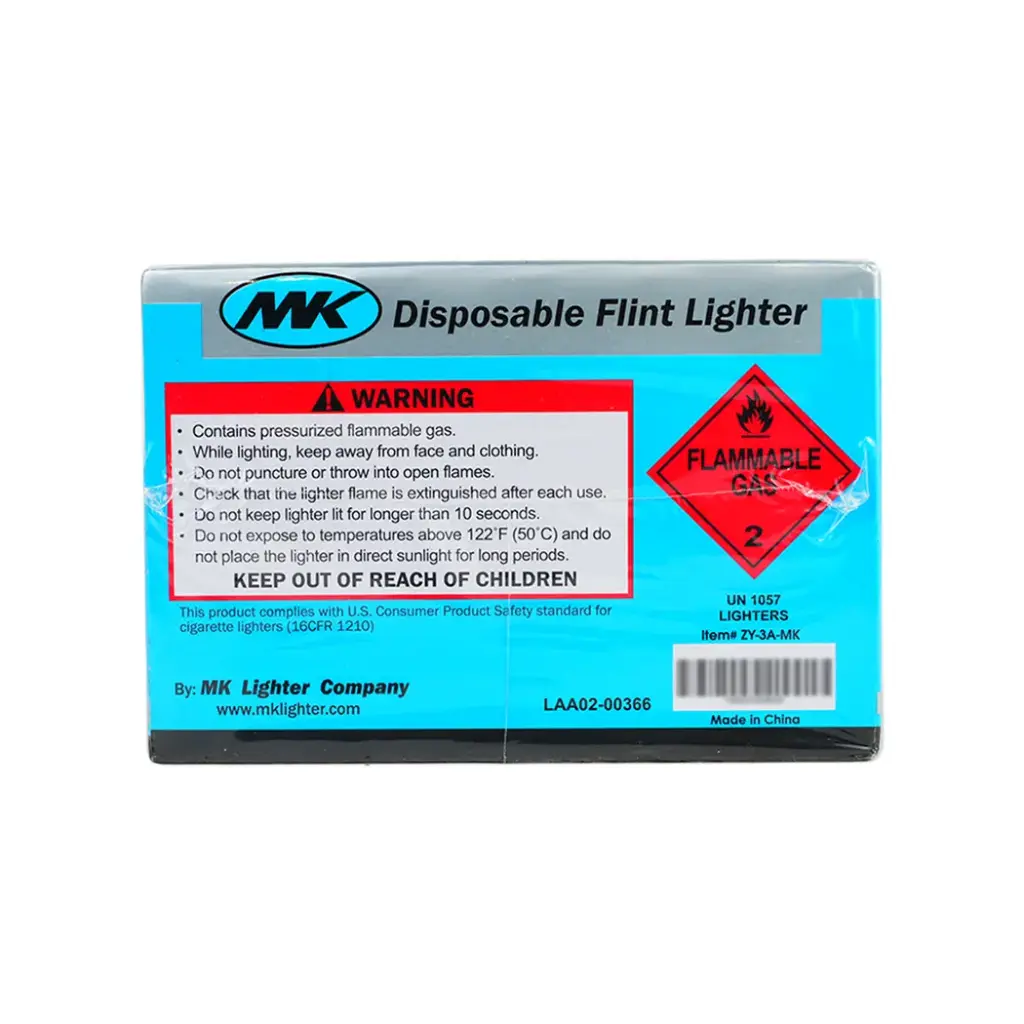 MK CLEAR LIGHTER 50 CT