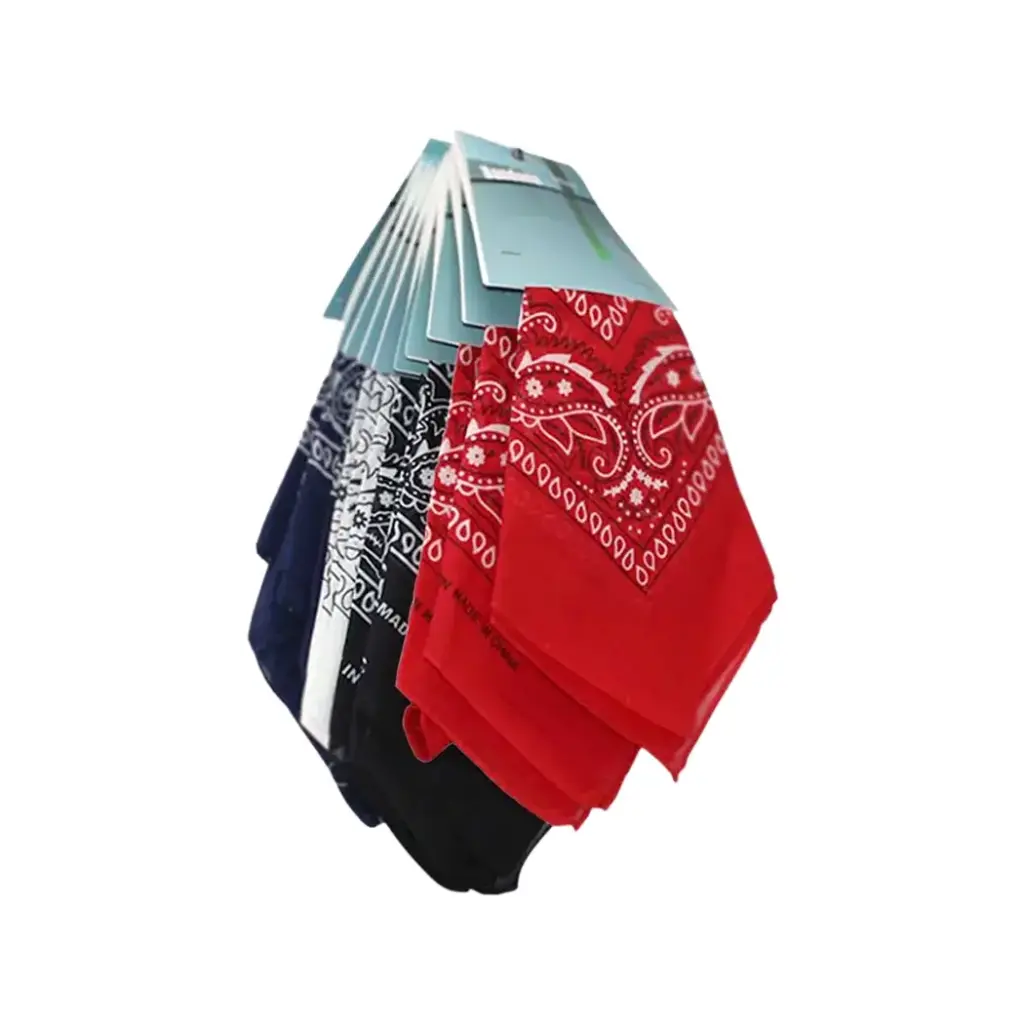 BANDANA MIX COLOR 12 CT